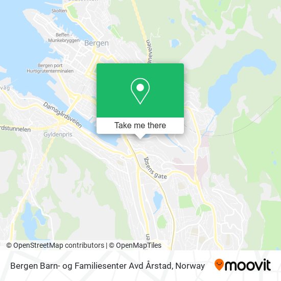 Bergen Barn- og Familiesenter Avd Årstad map