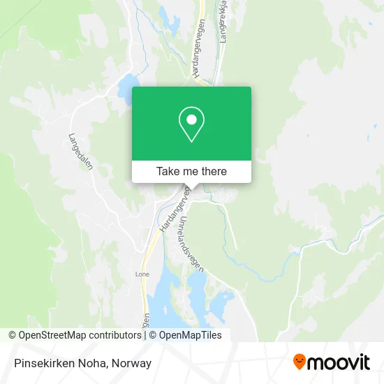 Pinsekirken Noha map