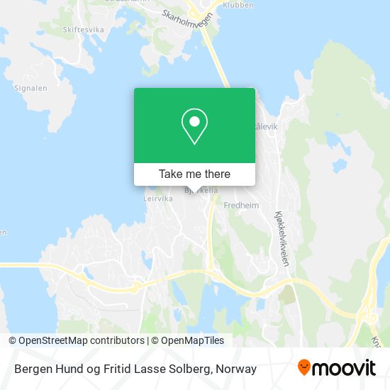 Bergen Hund og Fritid Lasse Solberg map