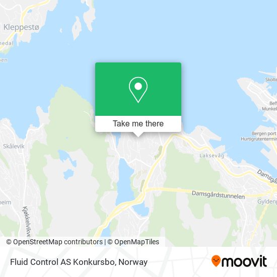 Fluid Control AS Konkursbo map