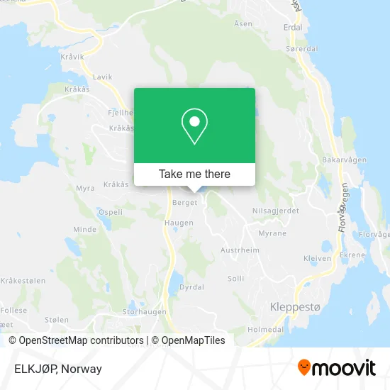 ELKJØP map