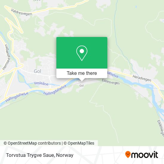 Torvstua Trygve Saue map