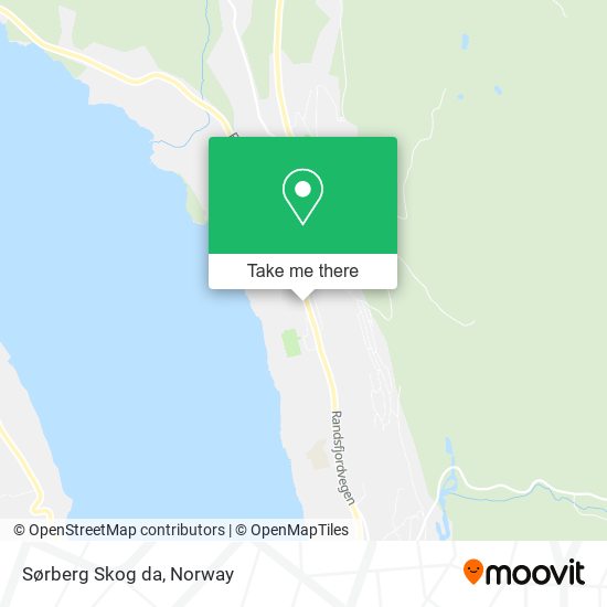 Sørberg Skog da map