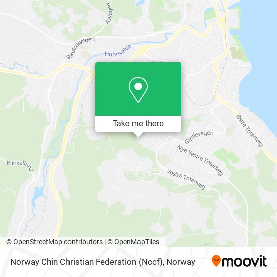 Norway Chin Christian Federation (Nccf) map