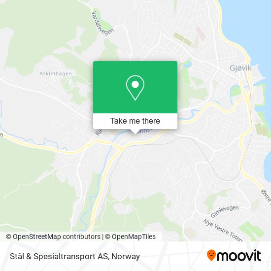Stål & Spesialtransport AS map