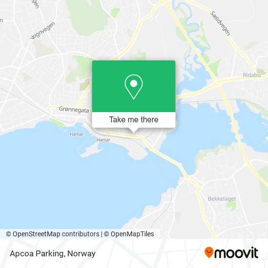 Apcoa Parking map