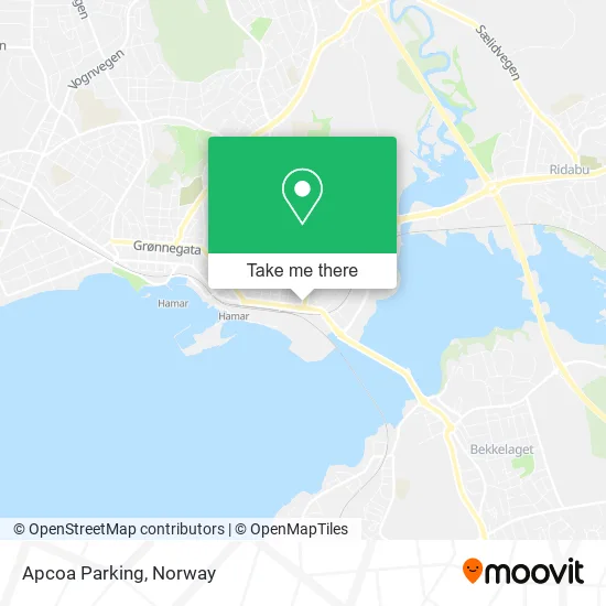 Apcoa Parking map
