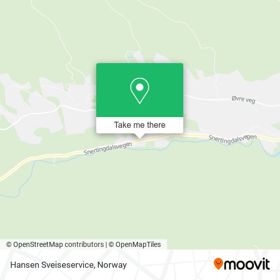 Hansen Sveiseservice map