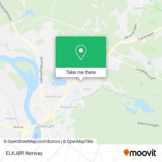 ELKJØP map
