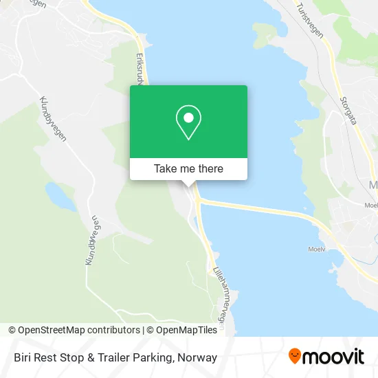 Biri Rest Stop & Trailer Parking map