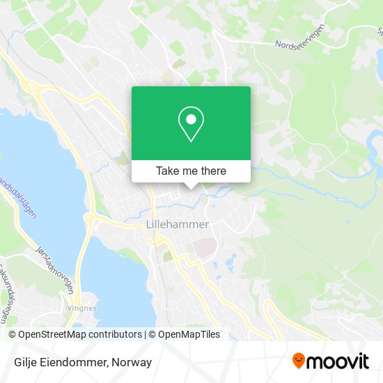 Gilje Eiendommer map