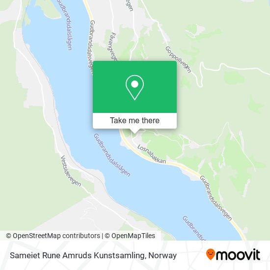 Sameiet Rune Amruds Kunstsamling map