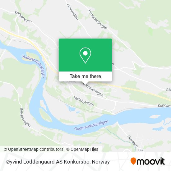 Øyvind Loddengaard AS Konkursbo map