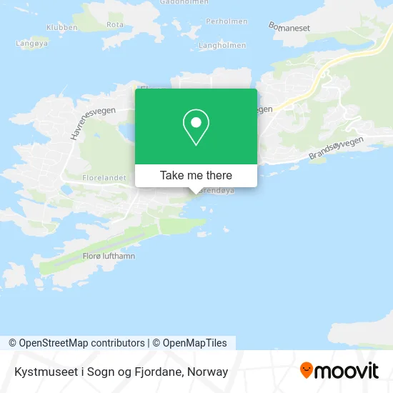 Kystmuseet i Sogn og Fjordane map