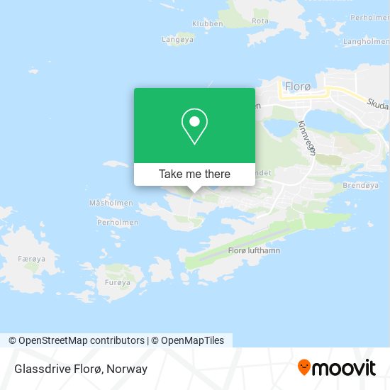 Glassdrive Florø map