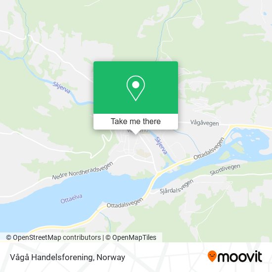 Vågå Handelsforening map