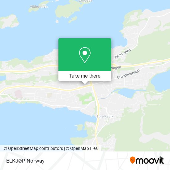 ELKJØP map