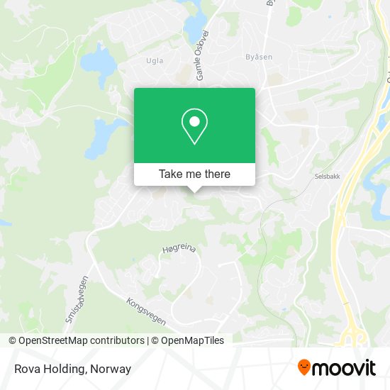 Rova Holding map