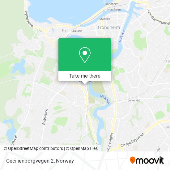 Cecilienborgvegen 2 map