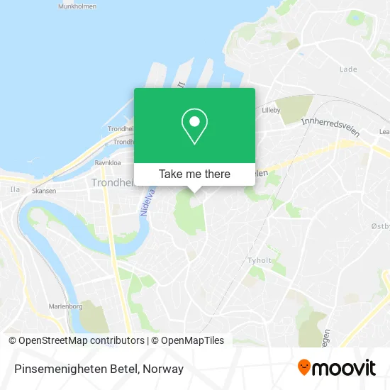Pinsemenigheten Betel map