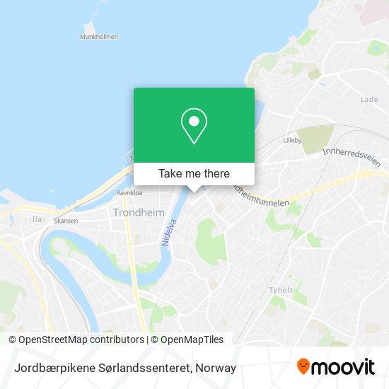 Jordbærpikene Sørlandssenteret map