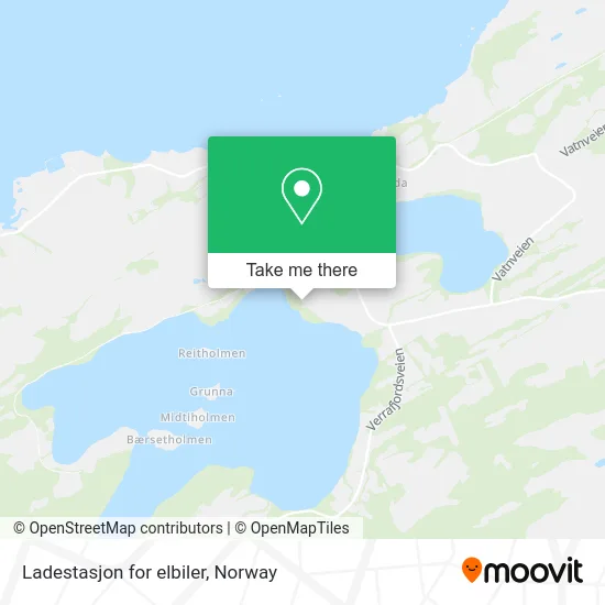 Ladestasjon for elbiler map