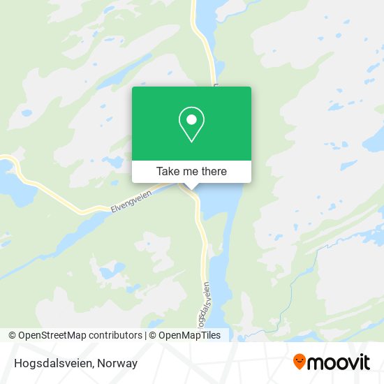 Hogsdalsveien map