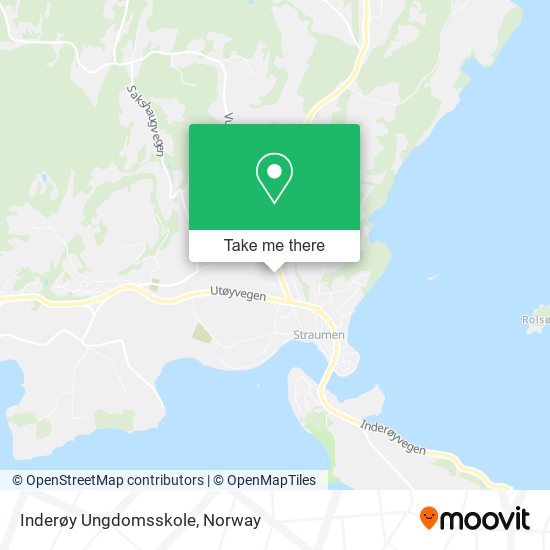 Inderøy Ungdomsskole map