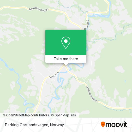 Parking Gartlandsvegen map