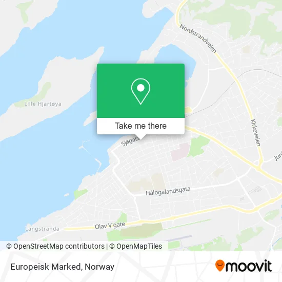 Europeisk Marked map