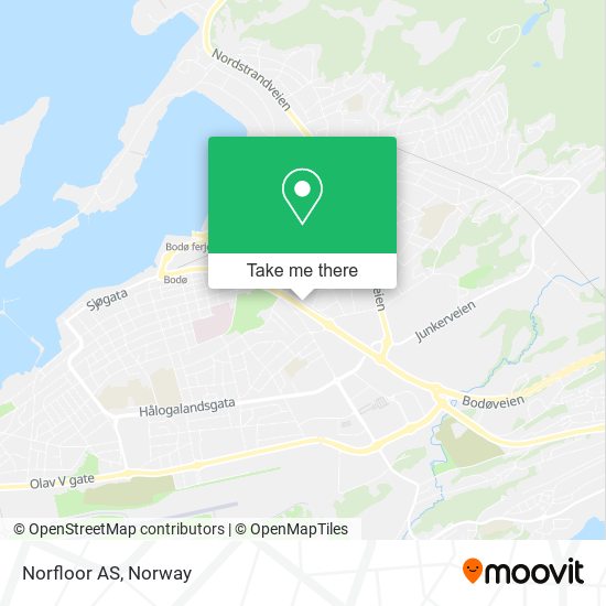 Norfloor AS map