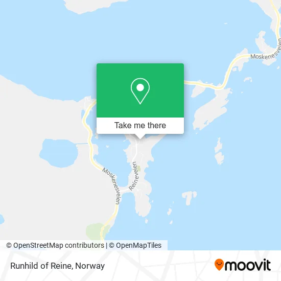 Runhild of Reine map