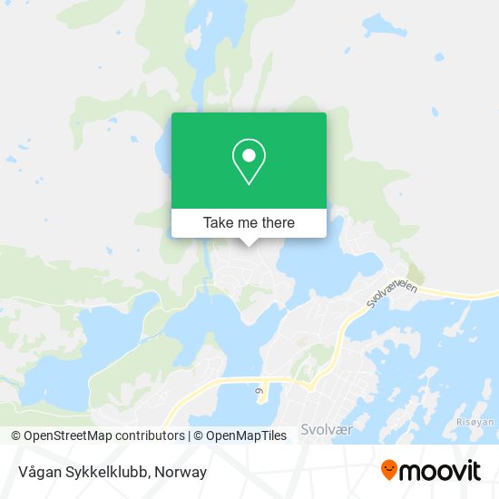 Vågan Sykkelklubb map