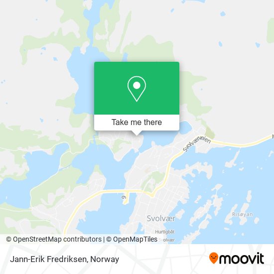 Jann-Erik Fredriksen map