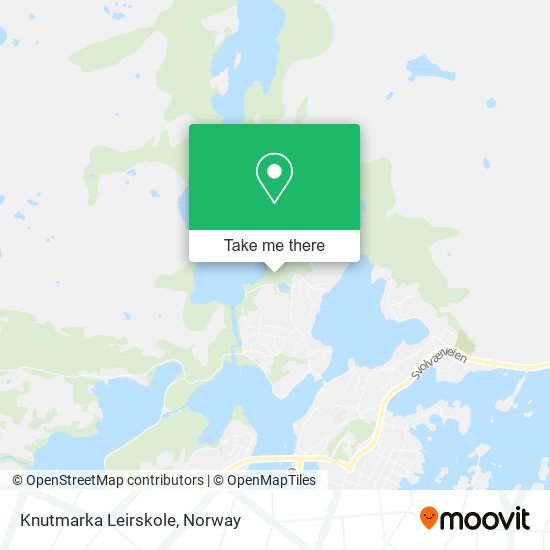 Knutmarka Leirskole map