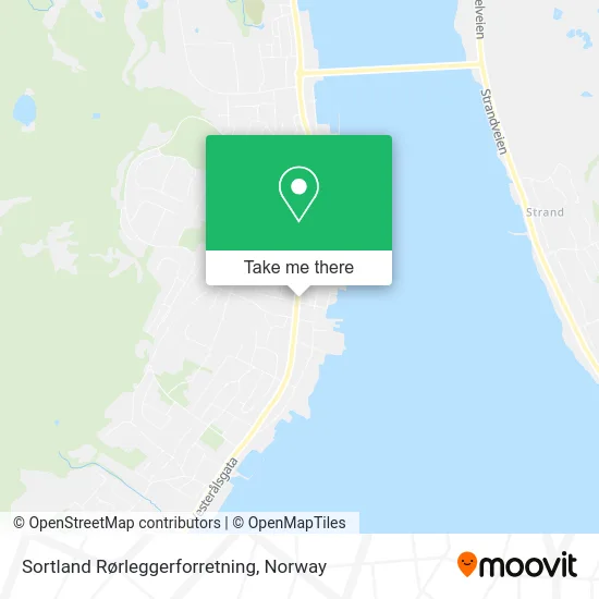 Sortland Rørleggerforretning map