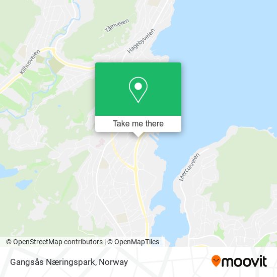 Gangsås Næringspark map
