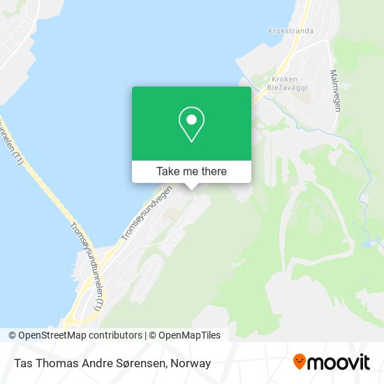 Tas Thomas Andre Sørensen map