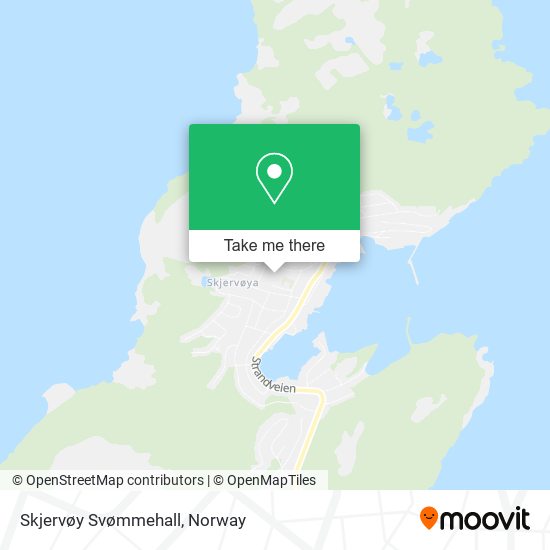 Skjervøy Svømmehall map