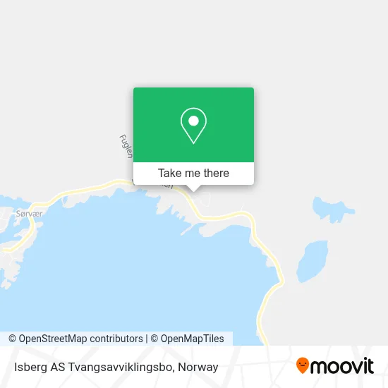 Isberg AS Tvangsavviklingsbo map