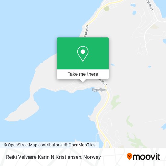 Reiki Velvære Karin N Kristiansen map