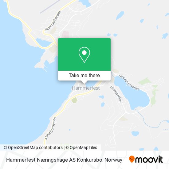 Hammerfest Næringshage AS Konkursbo map