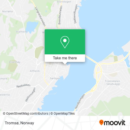 Tromsø map