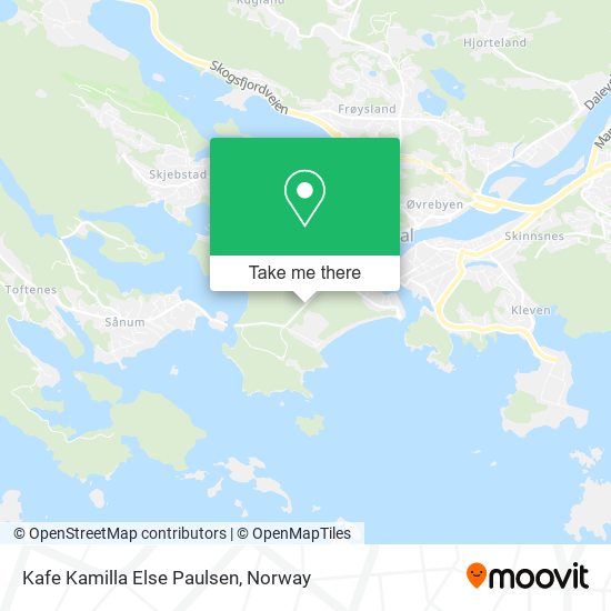 Kafe Kamilla Else Paulsen map