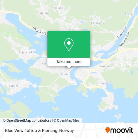 Blue View Tattoo & Piercing map