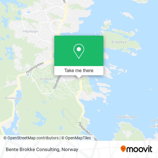 Bente Brokke Consulting map