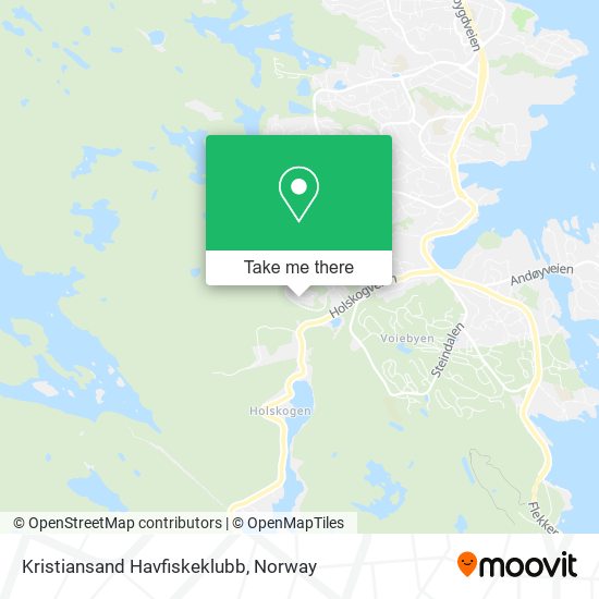 Kristiansand Havfiskeklubb map