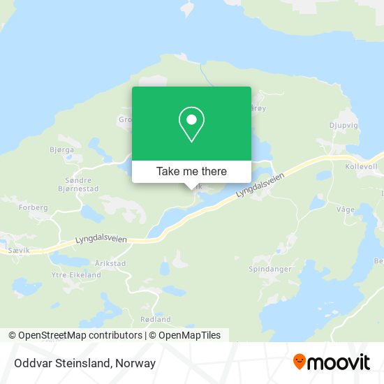 Oddvar Steinsland map