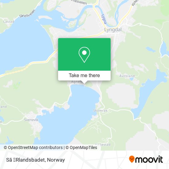 Sã ̧Rlandsbadet map