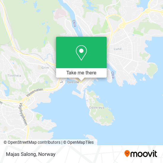 Majas Salong map